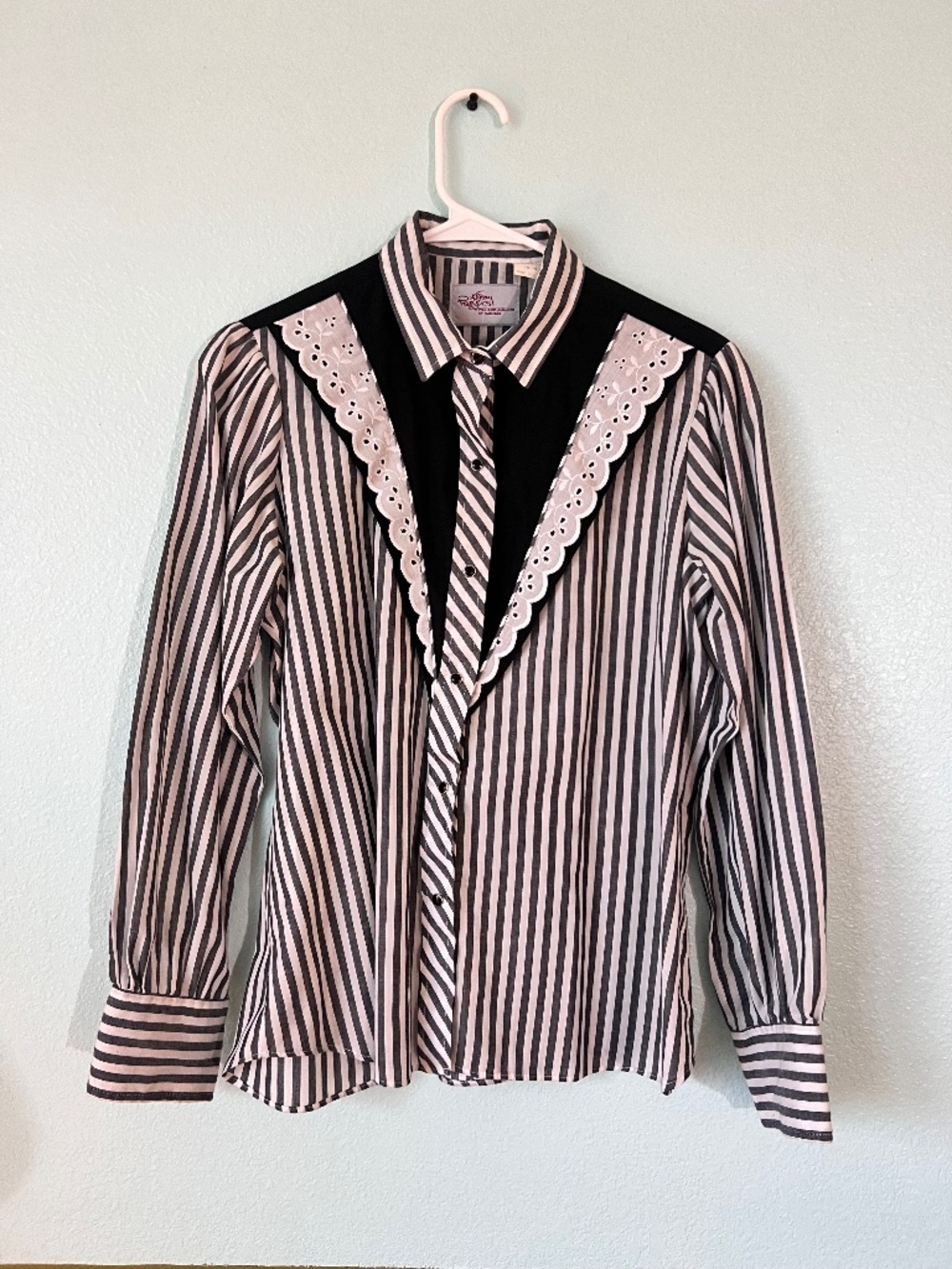 Vintage Ruffle Western Shirt by Kenny Rogers!